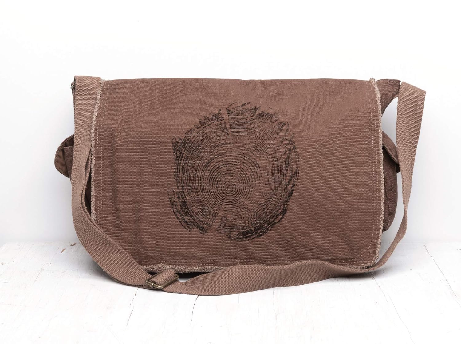 printed messenger bag