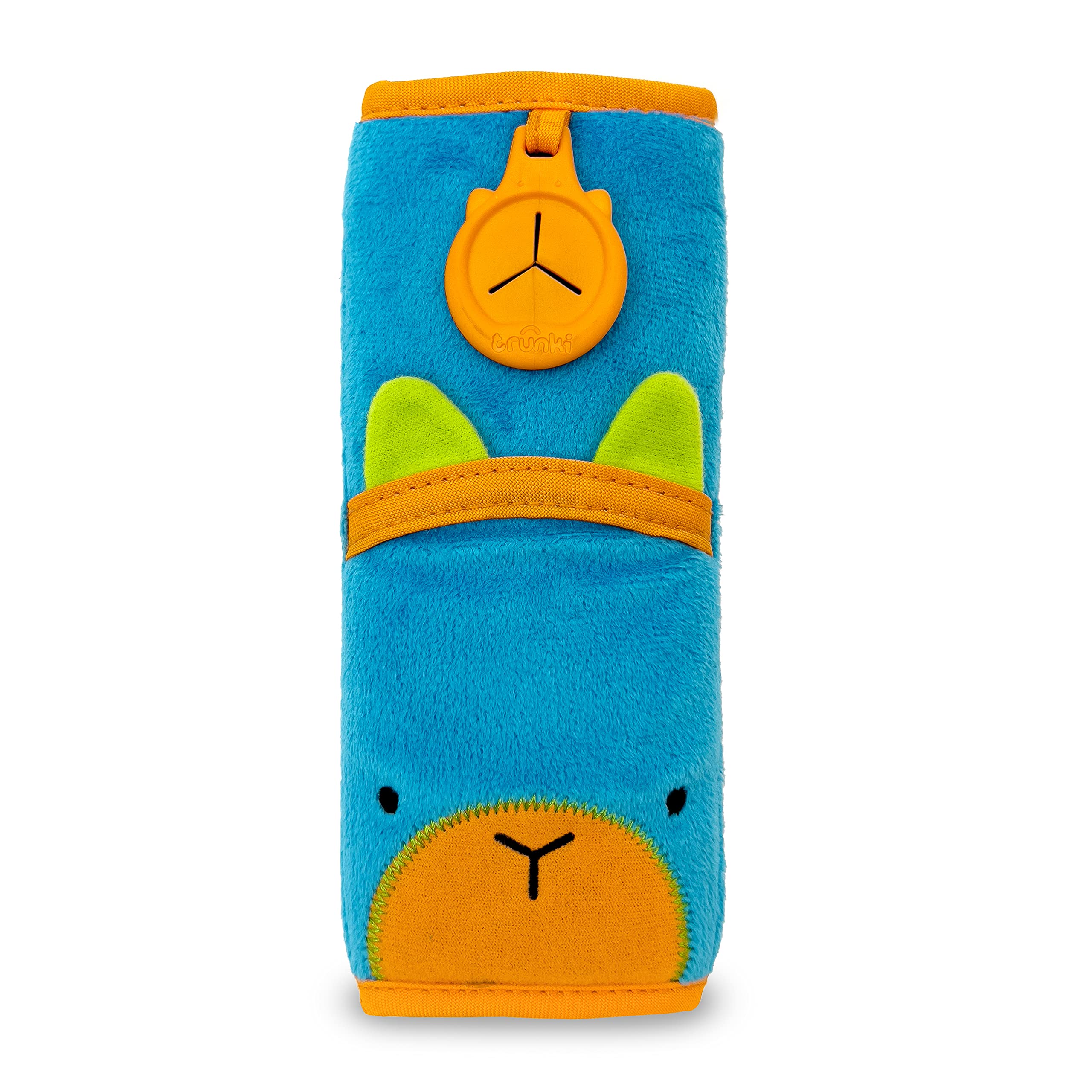 Trunki Seat Belt Pads for Kids | Comfy Childrens Seatbelt Cover | for Car Seats and Pram - SnooziHedz (Blue)
