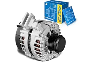 PHILTOP Alternator Compatible with 2015-2016 Chevrolet Colorado 3.6L 2010-2012 Camaro 3.6L 2015-2016 for GMC Canyon 3.6L, 150 Amp Alternator Replace 11485N 11485 11007 AL8876X 849127