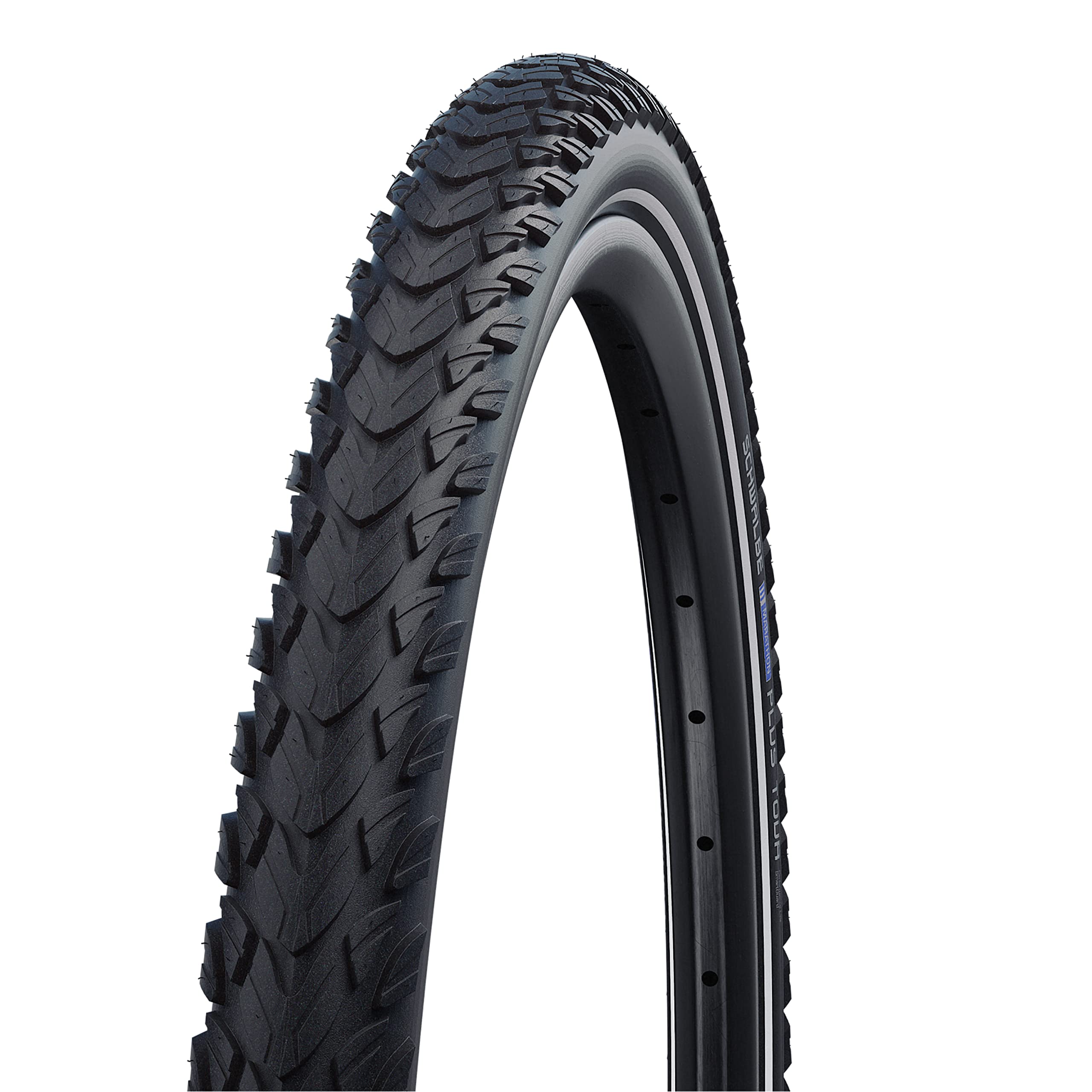 Pneu Schwalbe Marathon Plus SmartGuard - Anti-Crevaison, Noir Réfléchissant, Pour Vélo