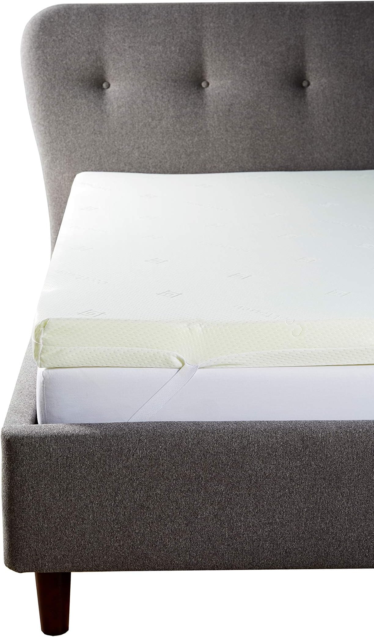 Carousel Care 3" Thick Orthopaedic Hypoallergenic Memory Foam Mattress Toppers | All Bed Sizes 2 Way Stretch Knitted Cover (Small Double (4ft))