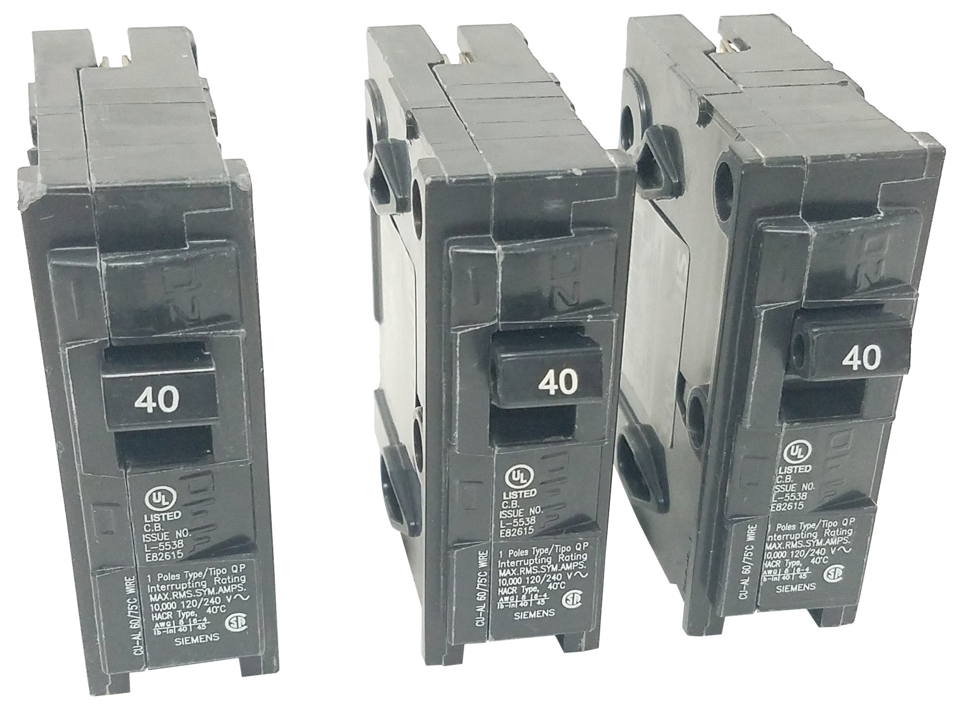 Siemens Q140_3PK Circuit Breaker