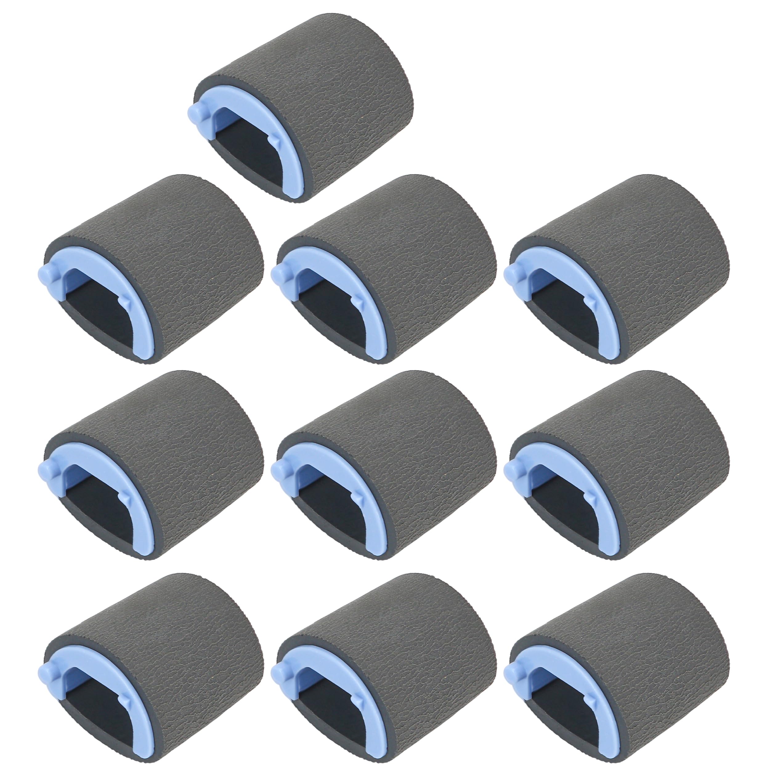 Photo 1 of 10pcs Paper Pickup Roller for HP 1102 1132 1212 P1102 M1132 M1212NF M1214NFH M1217NFW P1102W for Canon MF3010 Printer Replacement Part