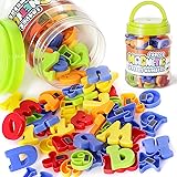LovesTown 104 PCS Alphabet Magnetic Letters and