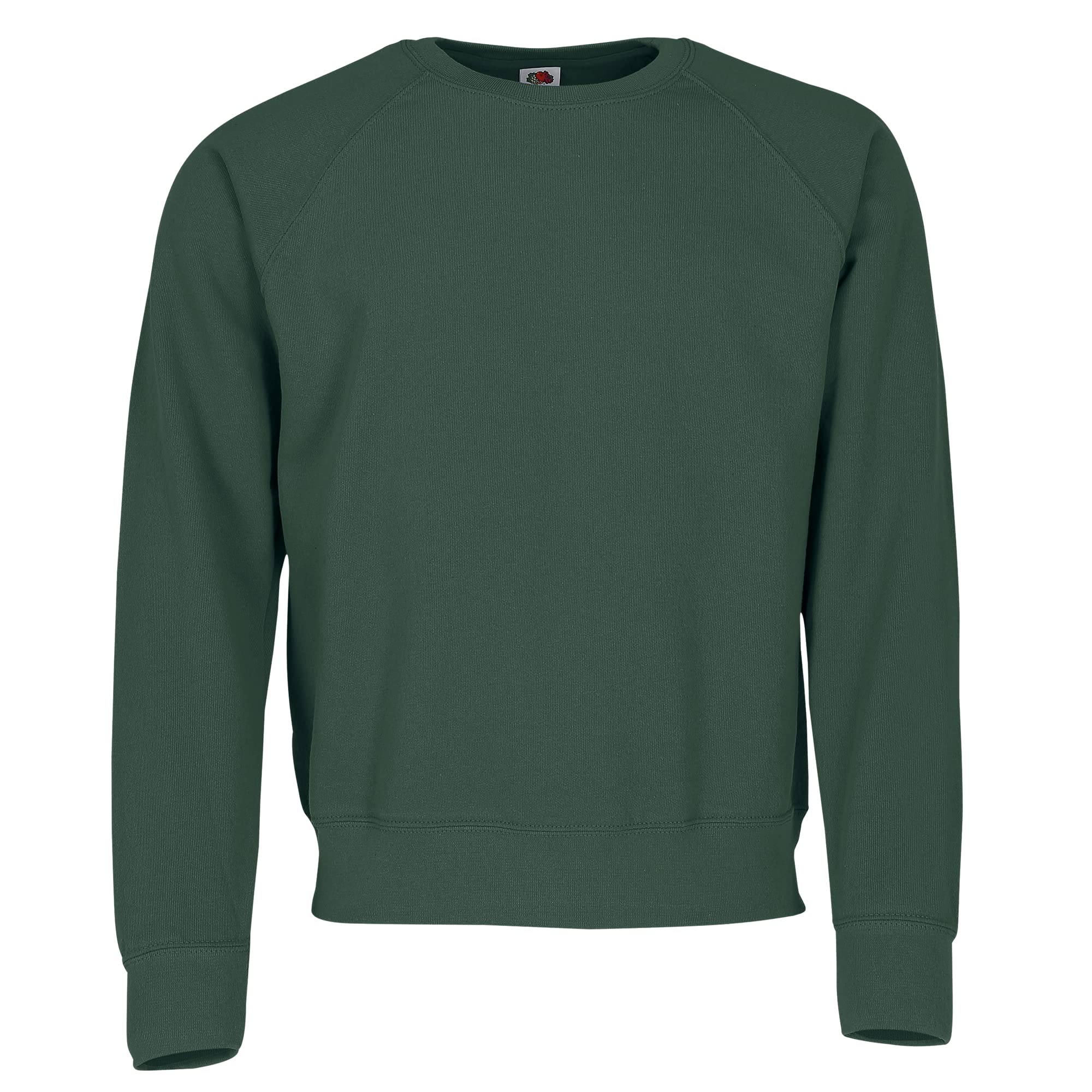 Geeney Mens Raglan Classic Sweater, Green, M UK