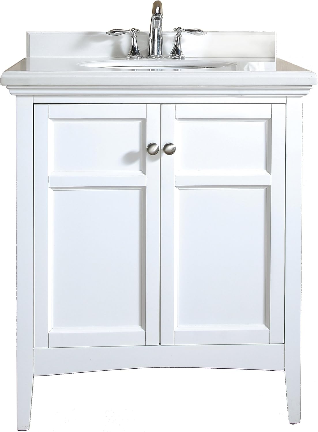 Ove Decors Campo 30 White Campo30white Bathroom 30 Inch Vanity