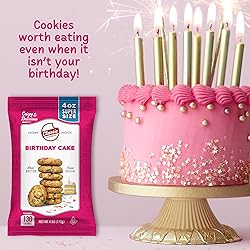 Classic Cookie, Crispy Mini Cookies, Birthday Cake