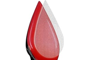 PUREGOODS 6 Pack- Red Bottom Shoe Protector for Christian Louboutin Red Bottom Sole Protectors - Compatible with All High Heels - 6 Sheets for 3 Pair of Shoes - 5X5 INCH Sheets
