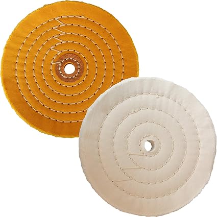 Amazon 車磨き用 ウールバフ 研磨バフ綿ネル 7個セット バフ