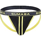 ZAIGGUT Mens Jockstrap Underwear Male Breathable Jock Straps Athletic Supporters for Men