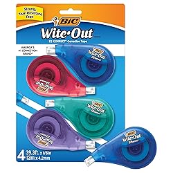 BIC Wite-Out Brand EZ Correct Correction Tape, 19.8