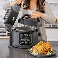 Ninja OP305 Foodi 6.5 Quart Pressure Cooker That Crisps, Steamer & Air Fryer with TenderCrisp Technology Multi-Cooker…