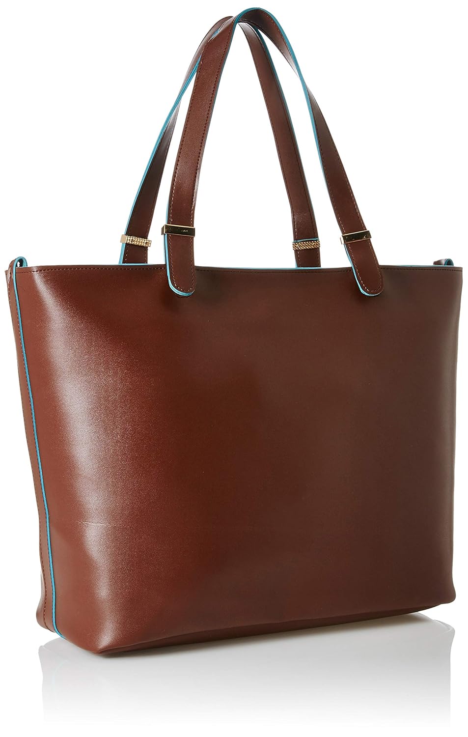 kanvas katha women's tote bag (dark brown) ()