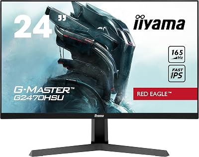 iiyama G-Master G2470HSU-B1 24" FLC IPS 165Hz 0.8ms FreeSync Premium FHD Gaming