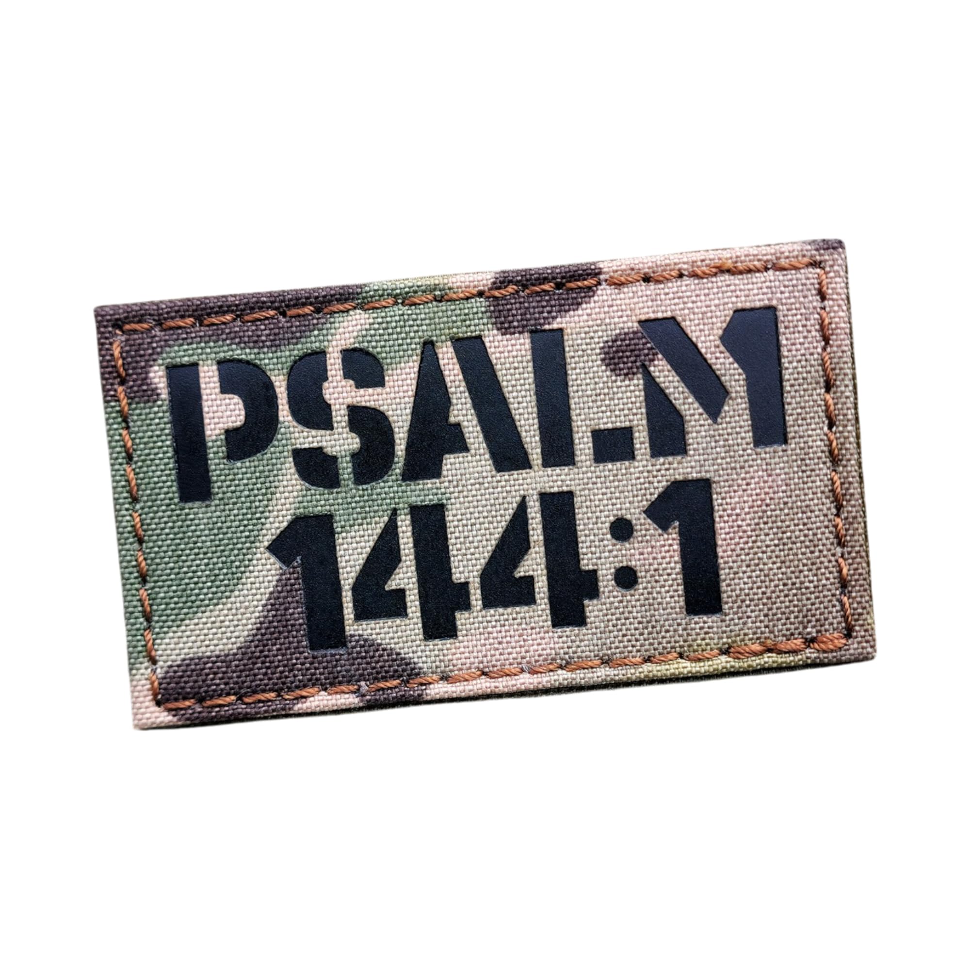 IR Multicam Psalm 144:1 2x3.5 OCP Christian Morale Tactical Patch
