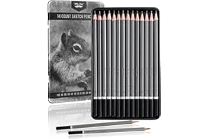 Mr. Pen- Sketch Pencils for Drawing, 14 Pack, Graphite Pencils for Drawing Pencils, Christmas Gift