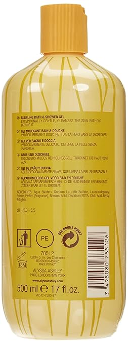 Alyssa Ashley Cocovanilla Shower Gel 500 Ml Amazon Co Uk Beauty