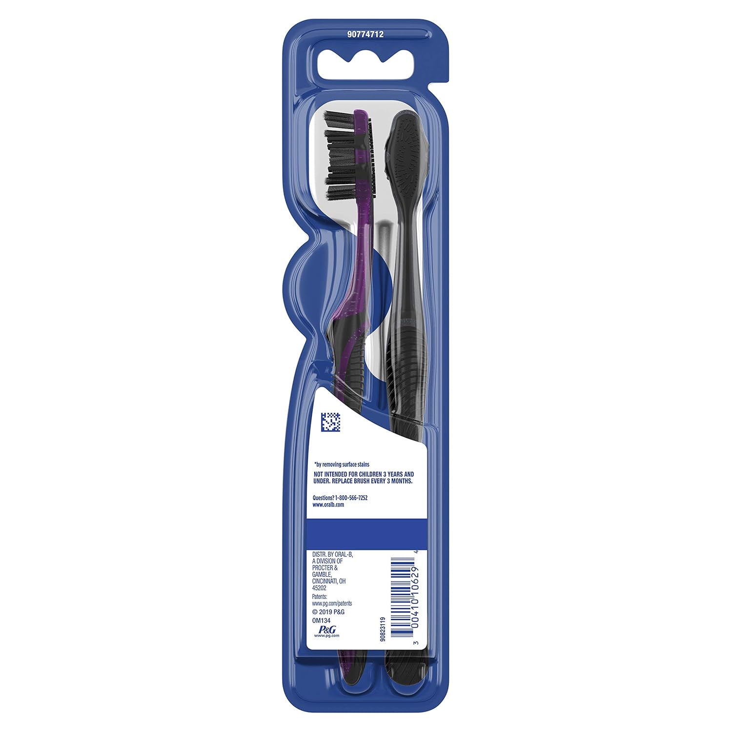 Oral-B Pro-Health Clinical Pro-Flex Toothbrush with Flexing Sides, 40M - Medium, 2 Count : Childrens Toothbrushes : Beauty