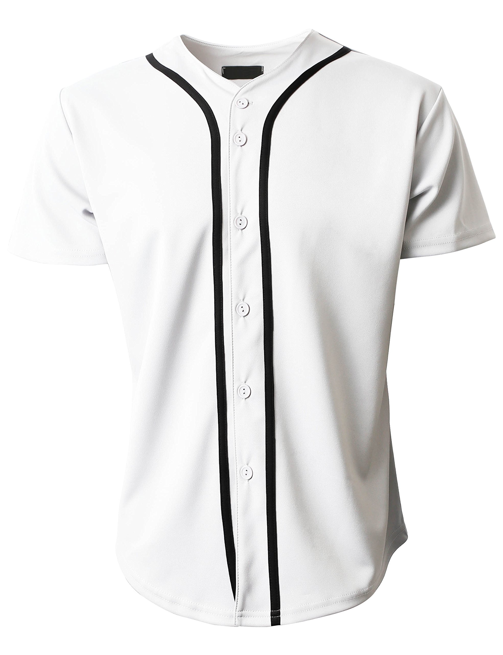 baseball button shirt