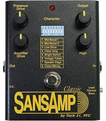 【USA製・名機‼️】TECH21 SansAmp GT2 GT2 | キクタニミュージック