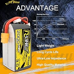 TATTU R-Line 14.8V 2000mAh 4S 120C FPV Lipo Battery