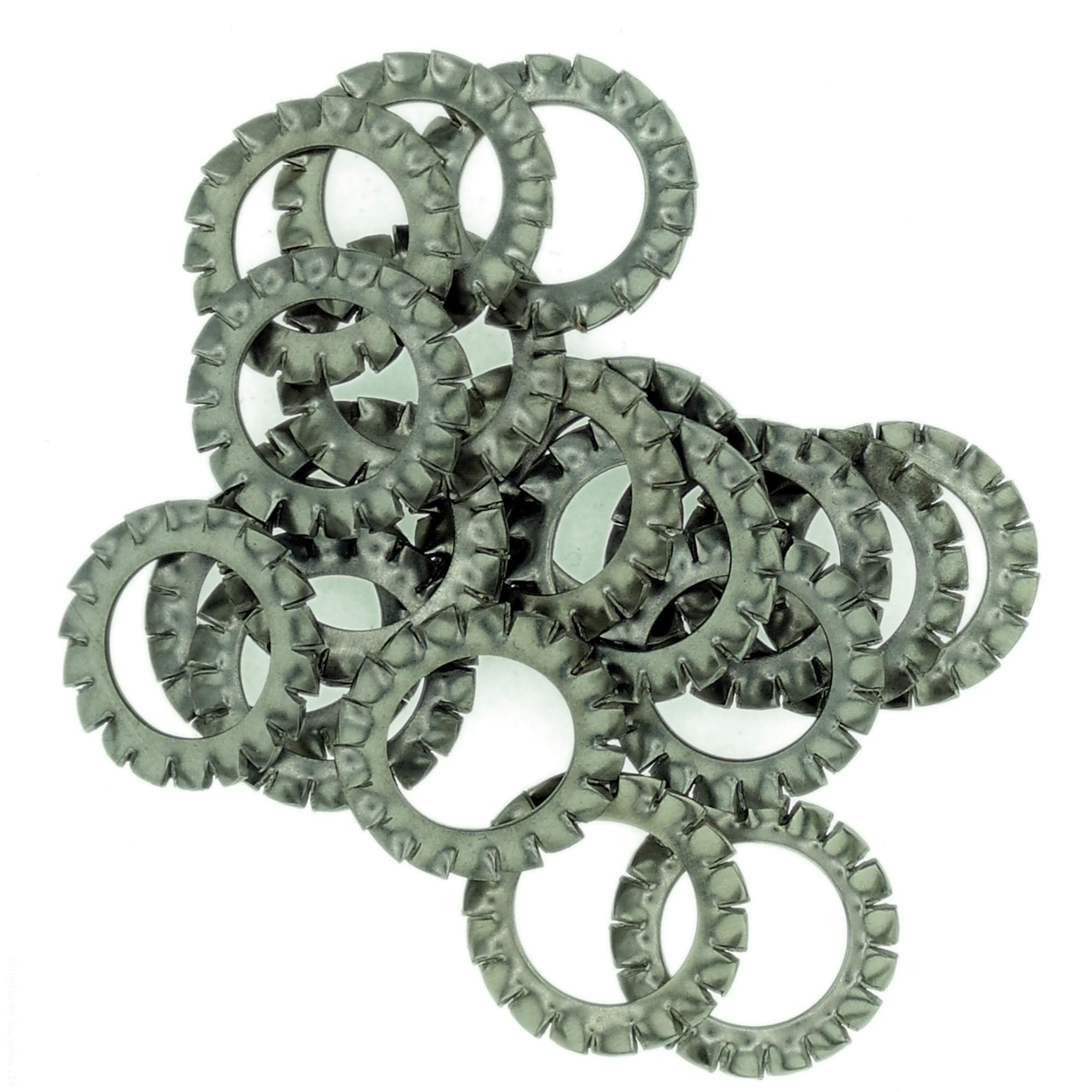 M6 (6mm) Shakeproof Washer (External Serrated) - Stainless Steel (A2) (Pack of 20) โ image 1