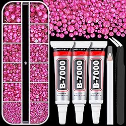 Resin Rhinestones for Crafting with B7000 Jewelry
