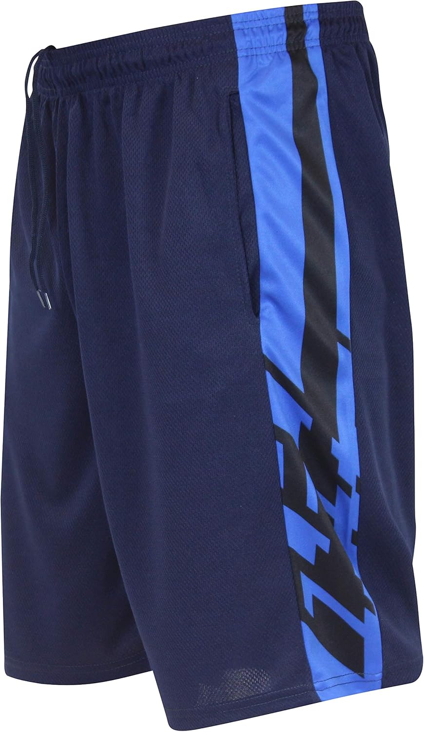 Real Essentials Men's Active Athletic Performance Shorts with Pockets - 5 Pack at  Men’s Clothing store