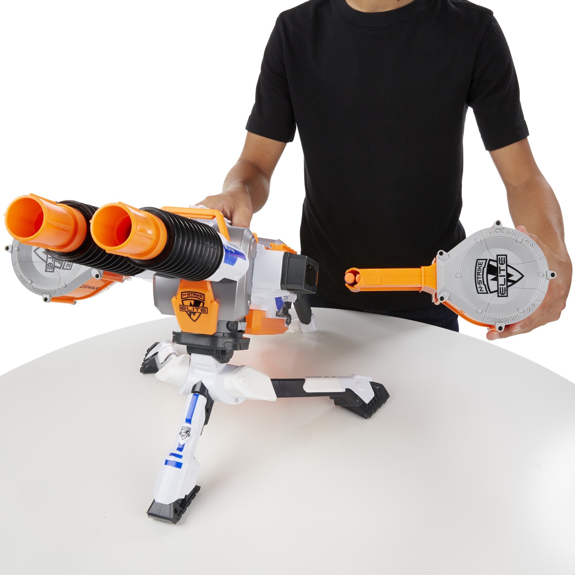 Nerf NStrike Elite RhinoFire Blaster (Amazon Exclusive) Buy Online in UAE. Toys And Games