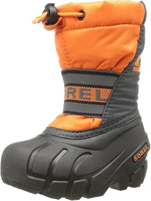 sorel boots with orange laces