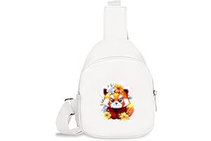 BJDAMAI Red Panda Mini Sling Bag, Crossbody Bag, Toddler Purse For Kids Girl, Birthday Gift For 4 5 6 7 8 9 10 11 12 Year Old Gifts For Daughter, Granddaughter, Sister, Niece!