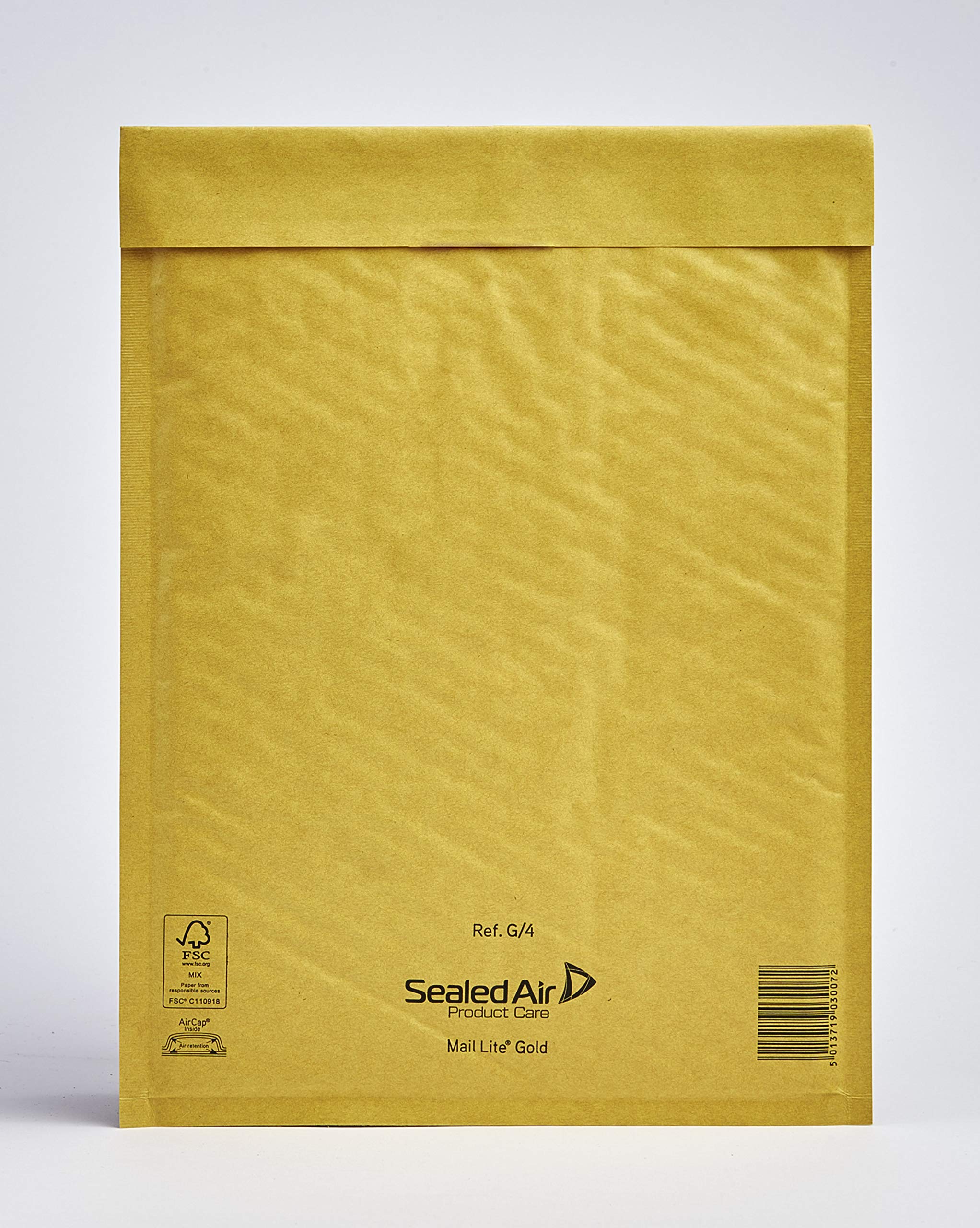 Mail Lite G/4 240 x 330 mm Padded Envelope, Gold