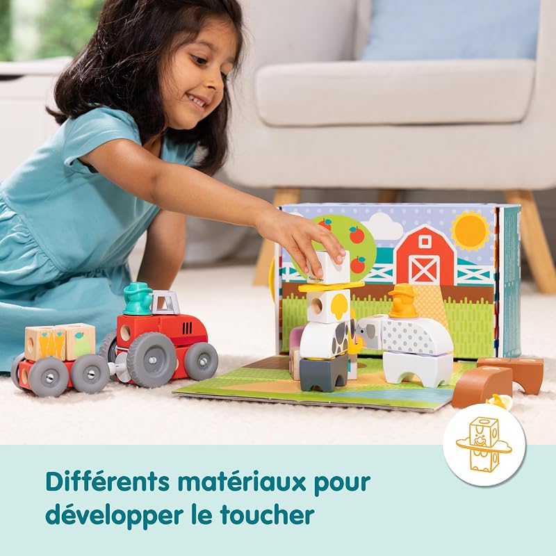 - Blockables - La Ferme 56 Pièces - Jouet En Bois