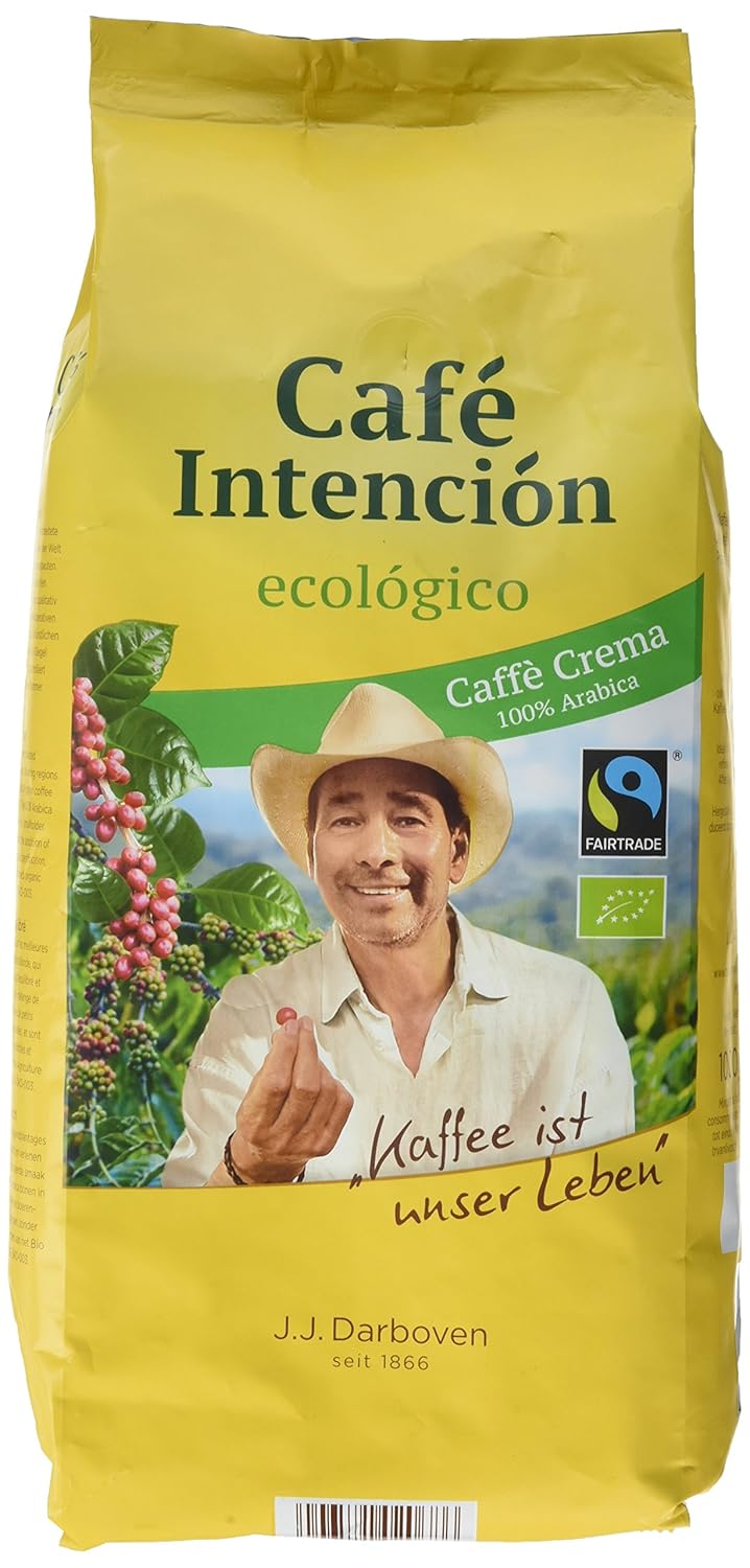 J.J. Darboven Café Intención ecológico Cafe Crema Bohnen (1 kg)
