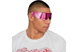 Costume Agent Adult Unisex Bret Hitman Hart Wrestler Replica Wrap Around Halloween Sunglasses