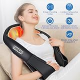 AERLANG Neck Massager Shiatsu with Heat Back Shoulder Pain Relief view 4