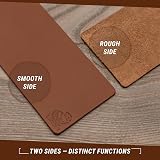 BeaverCraft Leather Strop for Knife Sharpening Stropping Kit Polishing Compound view 4