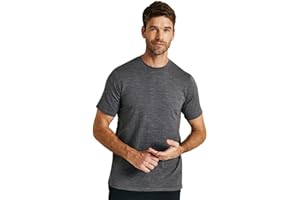 ZSOSBA METARINO Men’s Merino Wool T-Shirt Short Sleeve Athletic Tees Lightweight Base Layer Undershirt for Running,Workout