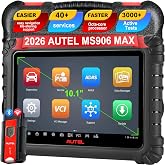 Autel MaxiSys MS906 MAX Scanner 2026 Up of MS906Pro OE Coding 40+Services | 10.1" MS906MAX Diagnostic Tool V2.0 MS906 Pro MP900BT MK908II MS906BT MS908S Pro CANFD FCA 3000+Test AutoScan