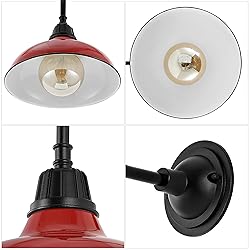 JONATHAN Y JYL7613E Aurora 12.25" 1-Light Farmhouse