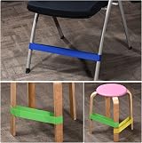 sourcing map Anti Slip Chair Bands, Green 250mm, Pack of 4 view 7