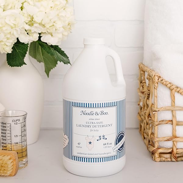 NOODLE & BOO BABY LAUNDRY ESSENTIALS ULTRA-SAFE LAUNDRY DETERGENT, 64 FL OZ (PACK OF 1)