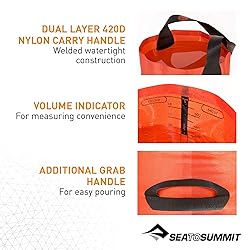 Sea to Summit Folding Bucket, Collapsible Camp