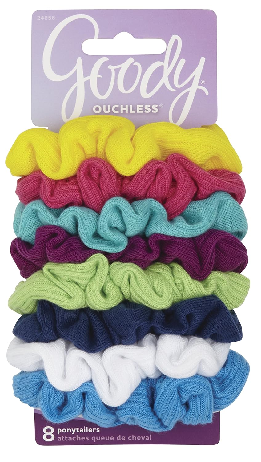 Hair Ouchless Jersey Variety Scrunchies 