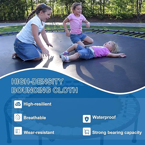 QRUNOWO Trampoline Replacement Mat, Fits 12 FT Round Trampoline
