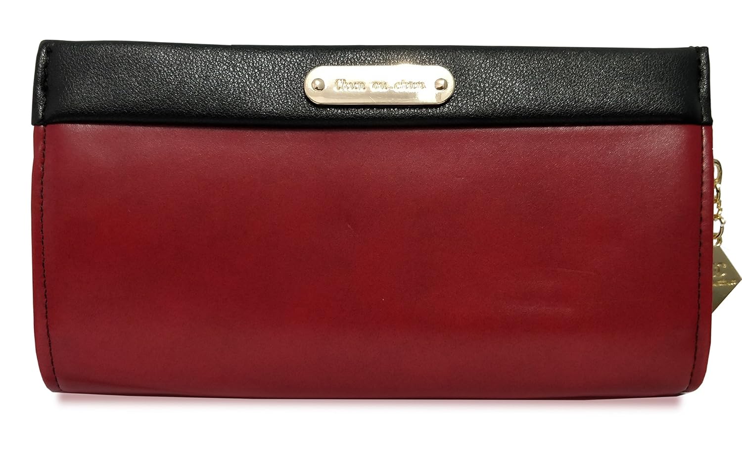 red zipper women casual \ partyware clutch & girls hand purse