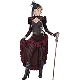 Roma 7pc Sexy Steampunk Babe Costume