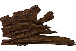 Awesome Aquatic Natural Malaysian Driftwood 8” - 12” Nano Fish Aquarium, Shrimp Tank, Terrarium, Reptile Branch & Log Habitat Wood Decoration Arts & Crafts Décor