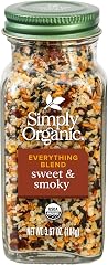 Simply Organic Sweet & Smoky Everything Seasoning, 3.67 Ounce