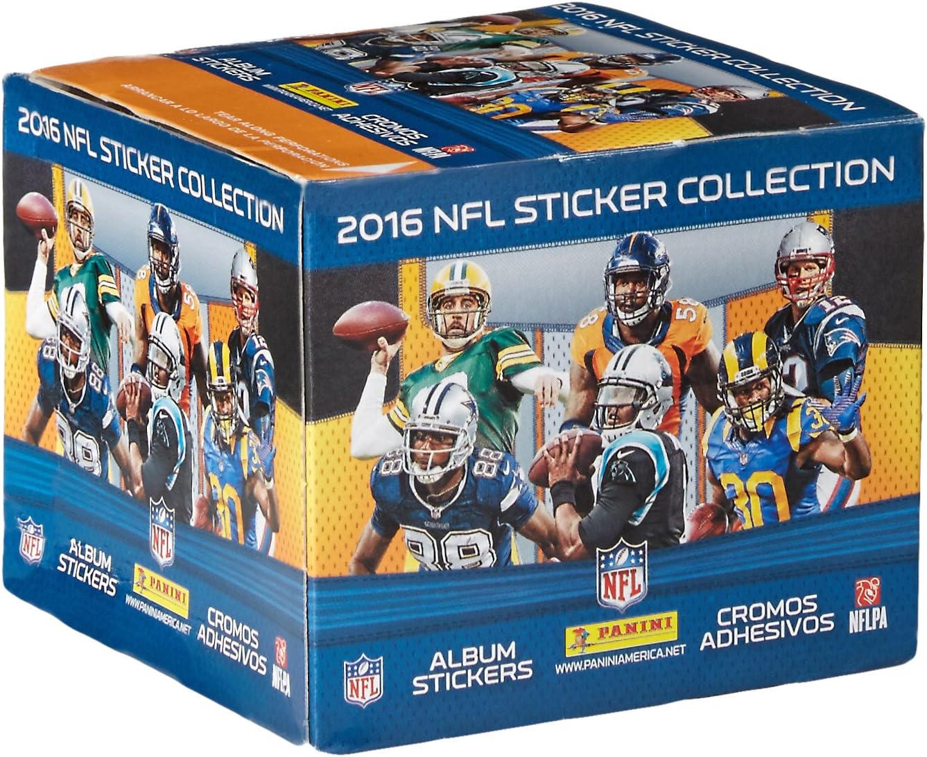 Panini NFL 2016 Sticker Recambio Caja, pequeño, Negro: Amazon.es: Deportes y aire libre